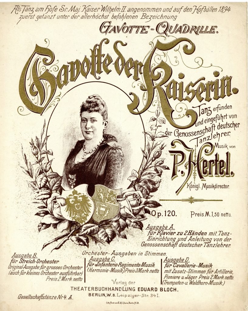 1894 Gavotte der Kaiserin x 01 scaled