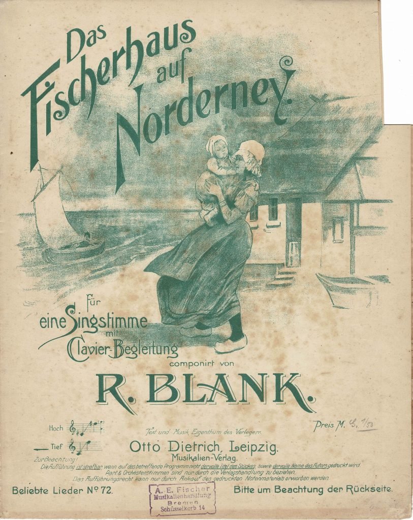 1910 Das Fischerhaus auf Norderney x 01 scaled
