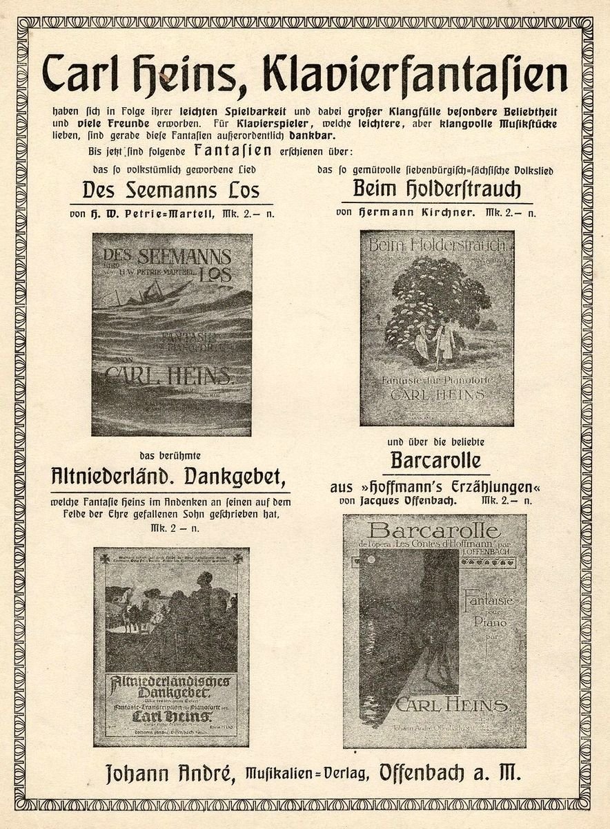 1916 Beim Holderstrauch Rückseite 1916 Beim Holderstrauch Rückseite