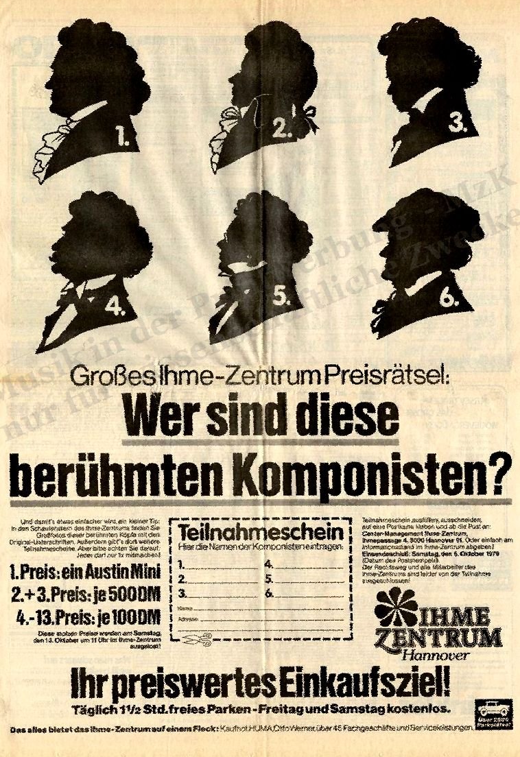 Ihme Zentrum Preisraetsel 1979 1
