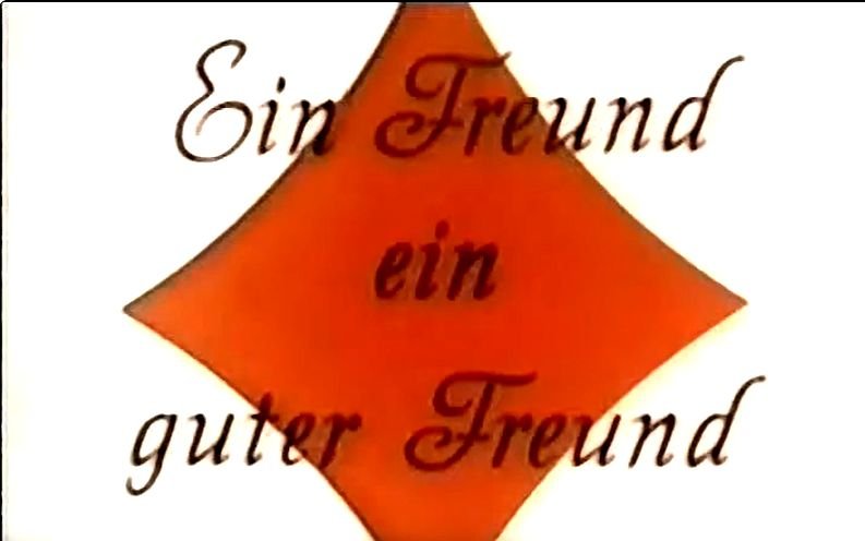 Titel Schlager Ein Freund Caro Werbung 1954 Titel Schlager Ein Freund Caro Werbung 1954