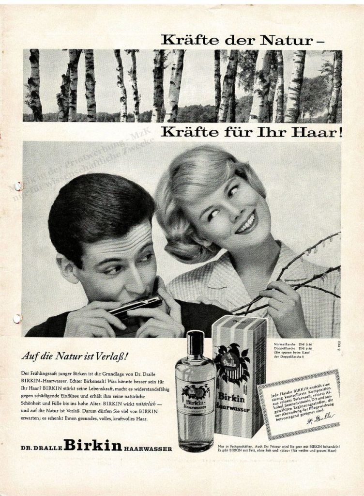 Birkin Haarwasser Mundharmonika 1959 05 13 Spiegel