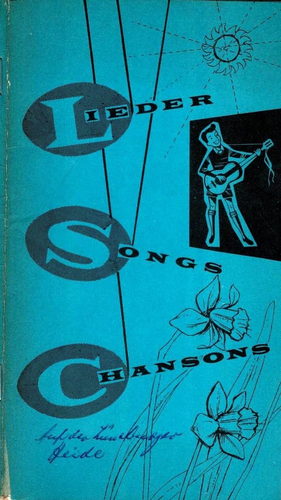 Lieder Songs Chansons 1959 Jugendherbergswerk