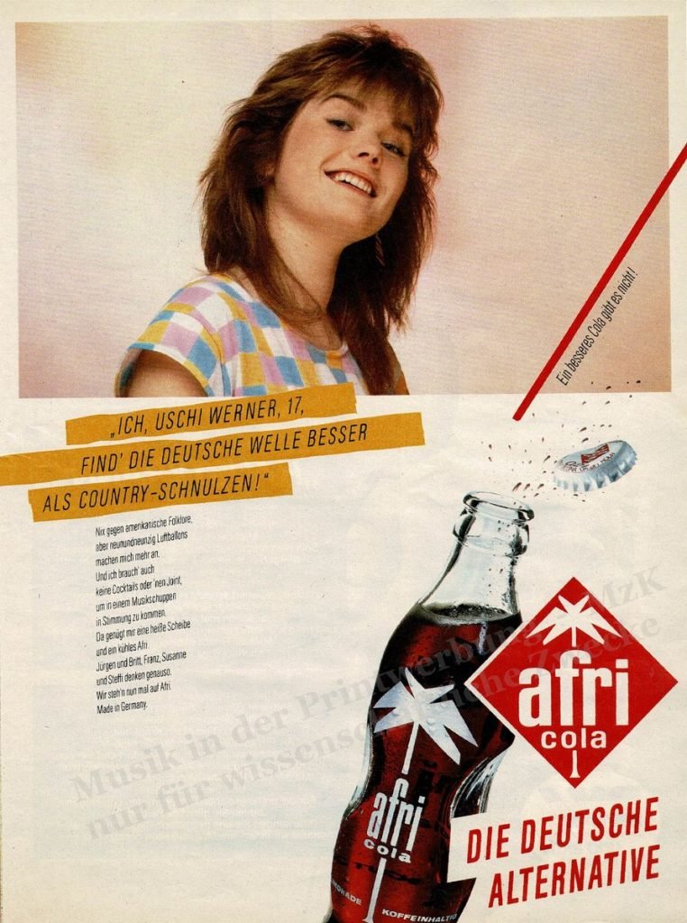 AfriCola Musikrichtung Dtsch Welle 1983 25 Stern