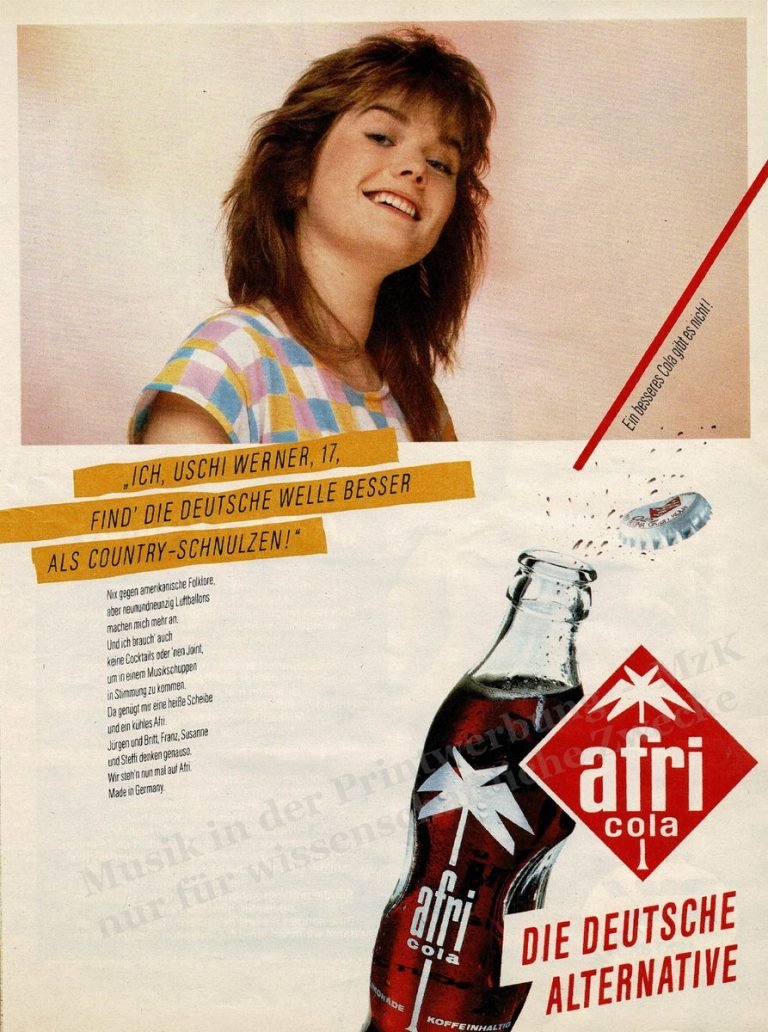 AfriCola Musikrichtung Dtsch Welle 1983 25 Stern