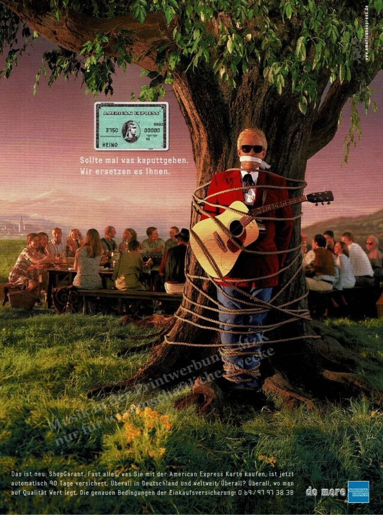 American Express 1 Gitarre Heino 2000 06 Spiegel