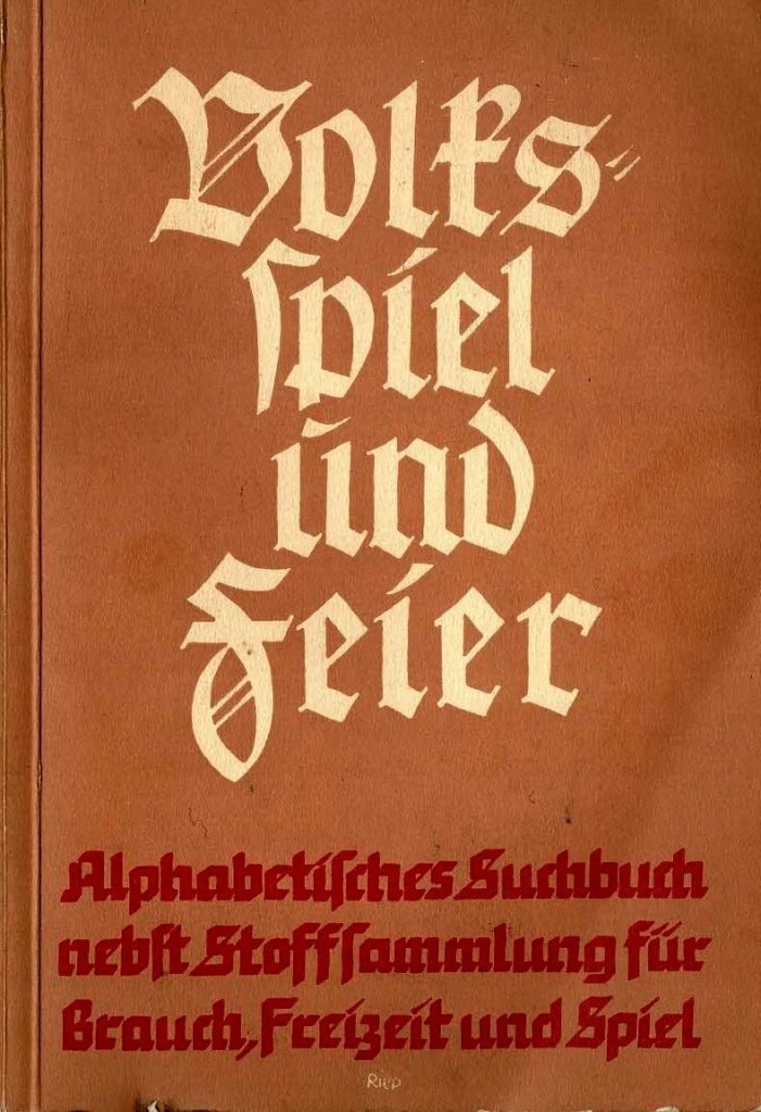 Volksspiel und Feier 1936 Titel