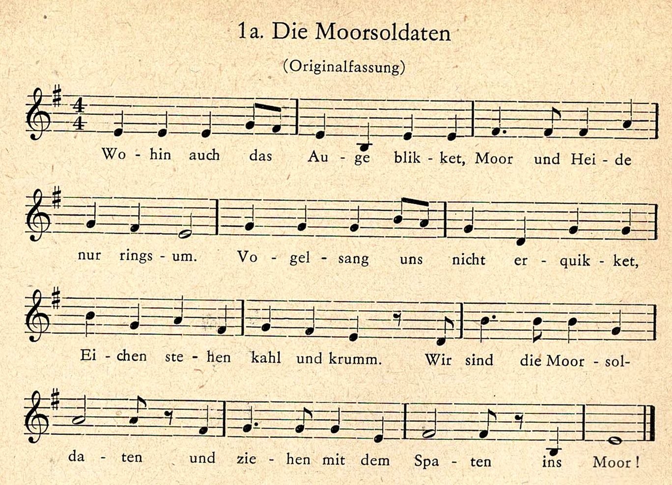 Moorsoldaten Originalfassung Moorsoldaten Originalfassung