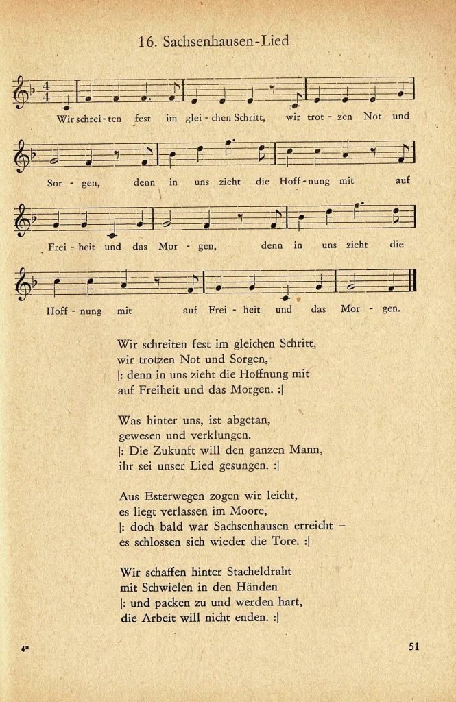 Sachenhausen Lagerlied