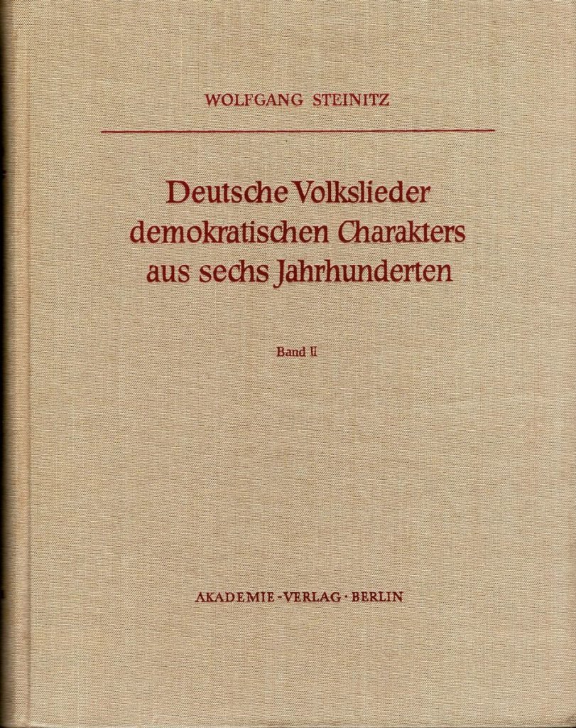 Steintz Bd 2 1962 Titel