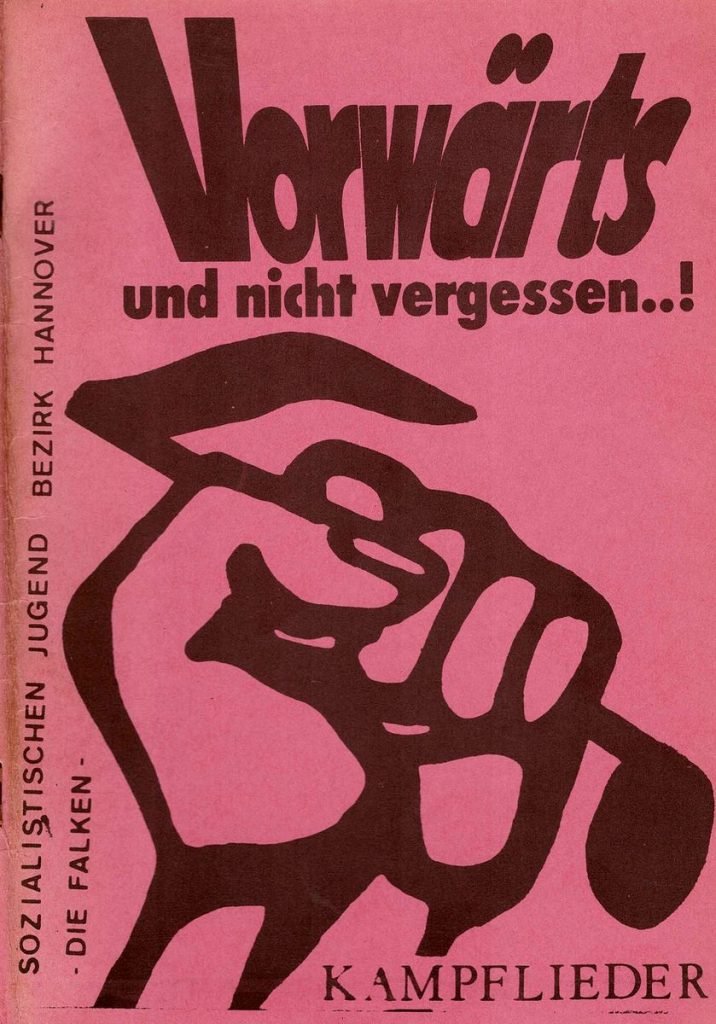 Vorwaerts und nicht vergessen Falken 1974 Titel