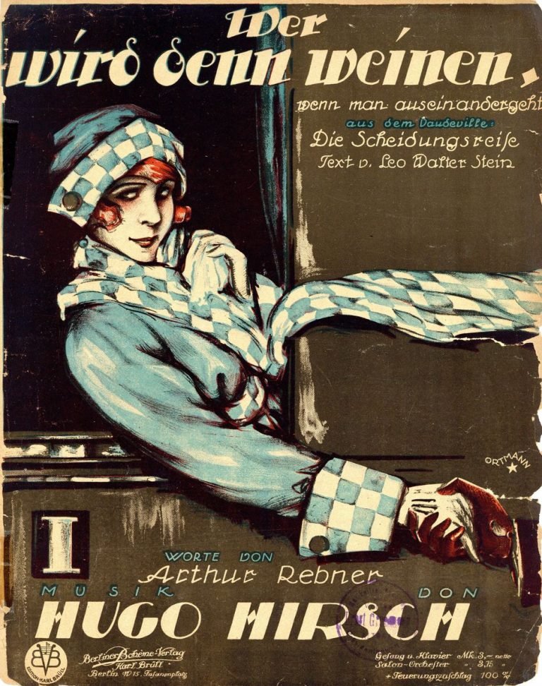 1920 Wer wird denn weinen wenn 01