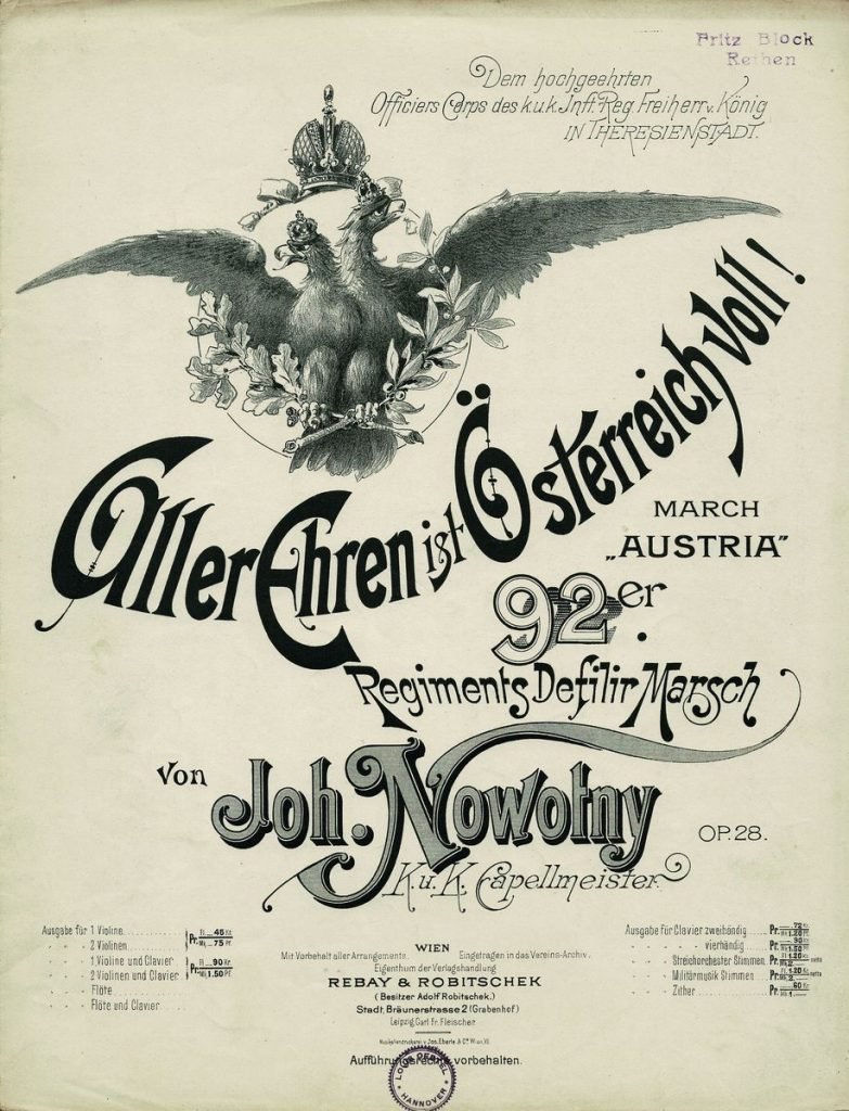 Aller Ehren ist Oesterreich voll 01