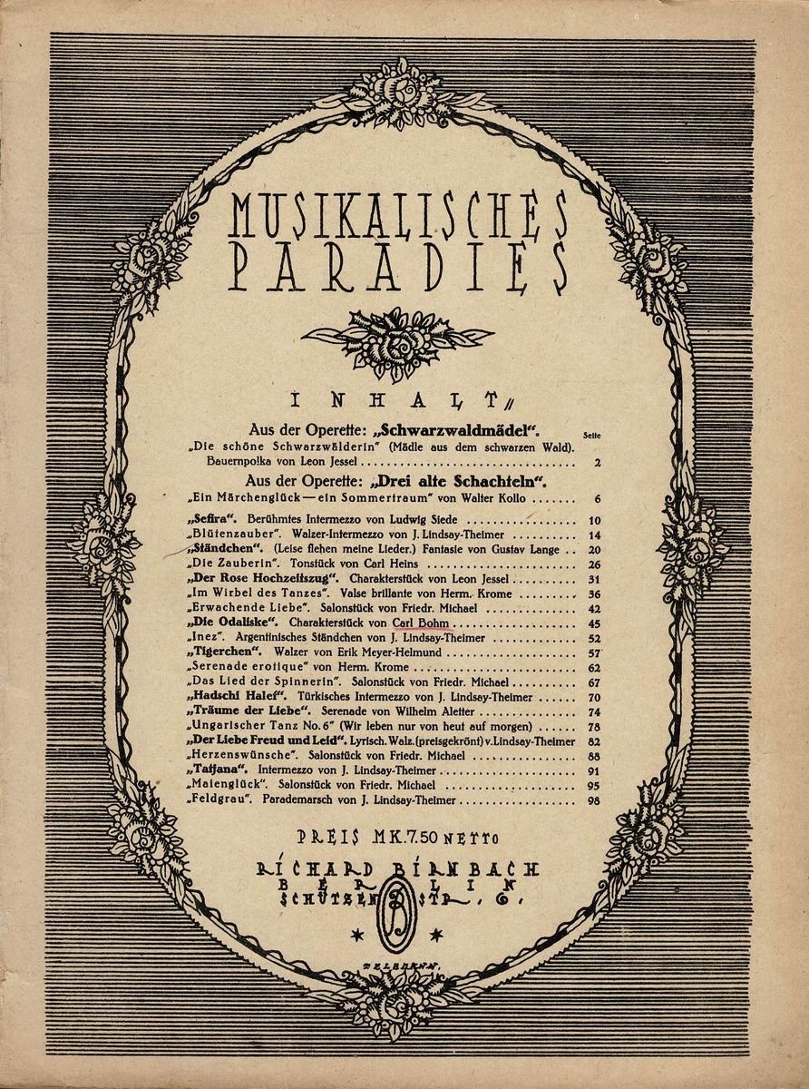 Musikalisches Paradies 02 g
