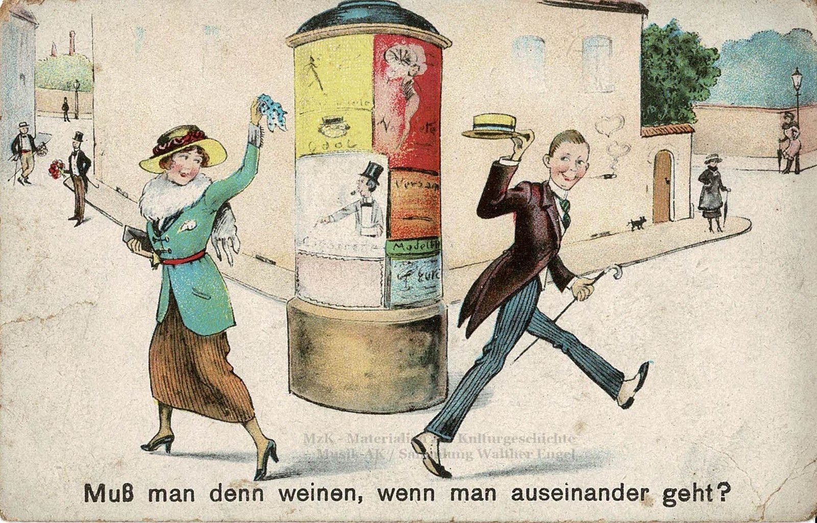 Muss man denn weinen wenn man auseinander geht a Muss man denn weinen wenn man auseinander geht a
