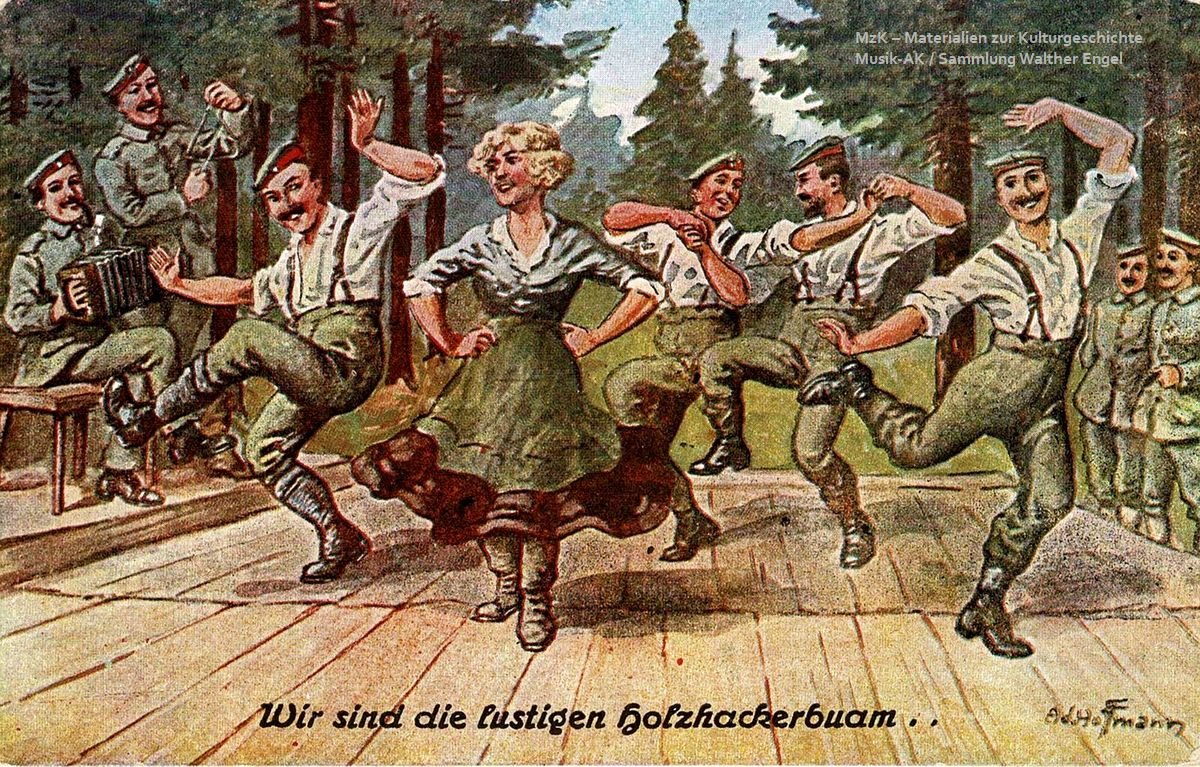 Wir sind die lustigen Holzhackerbuam 1917