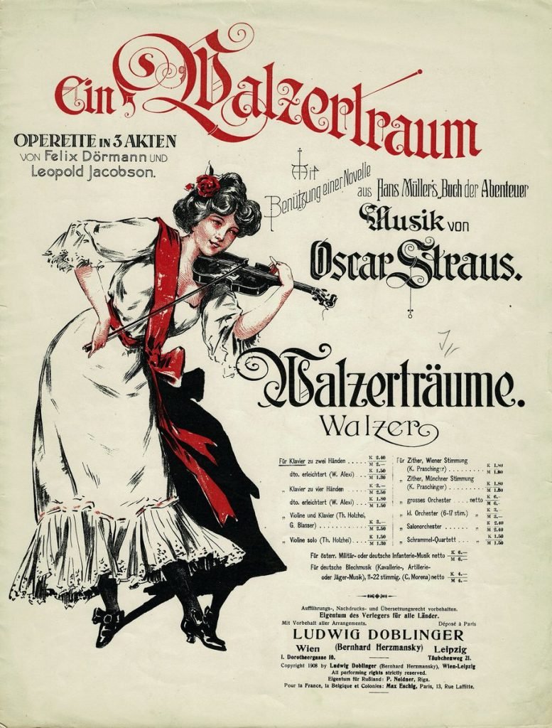 1907 Ein Walzertraum 2 Walzertraeume 01