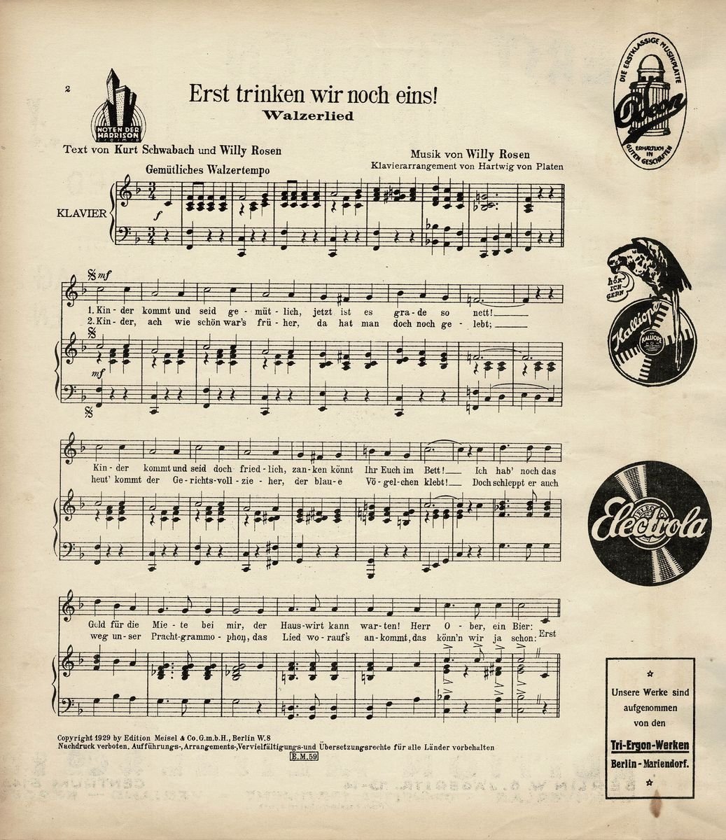 1929 Erst trinken wir noch eins 02