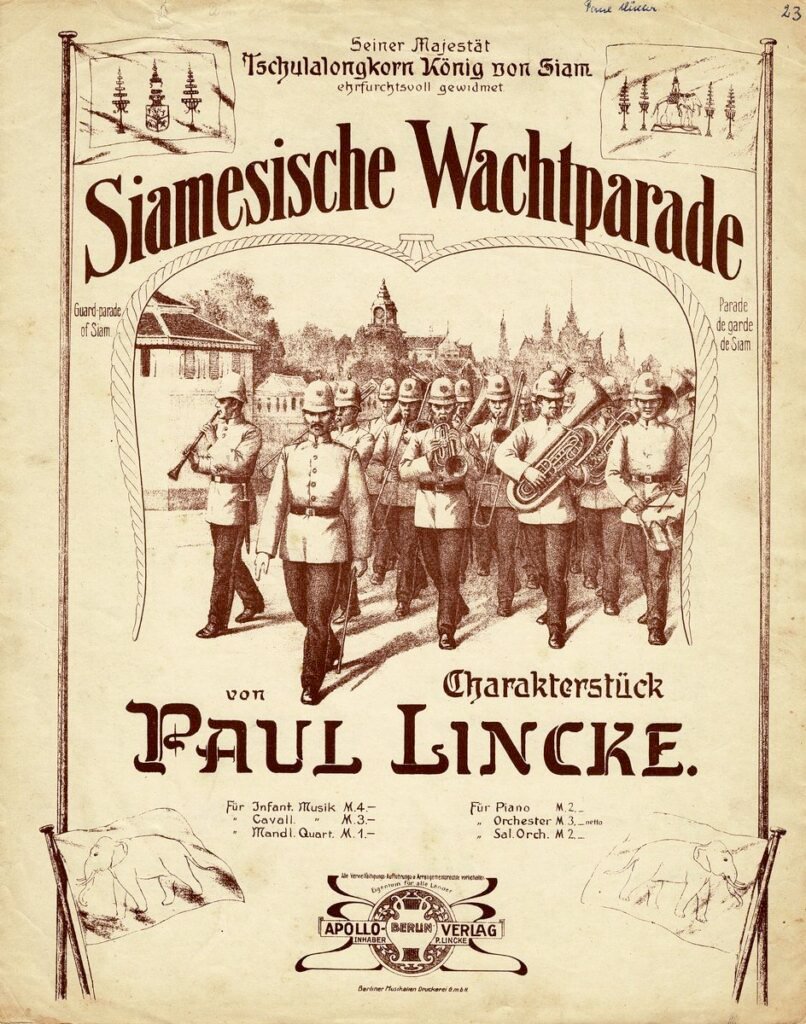 1902 Siamesische Wachtparade a 01