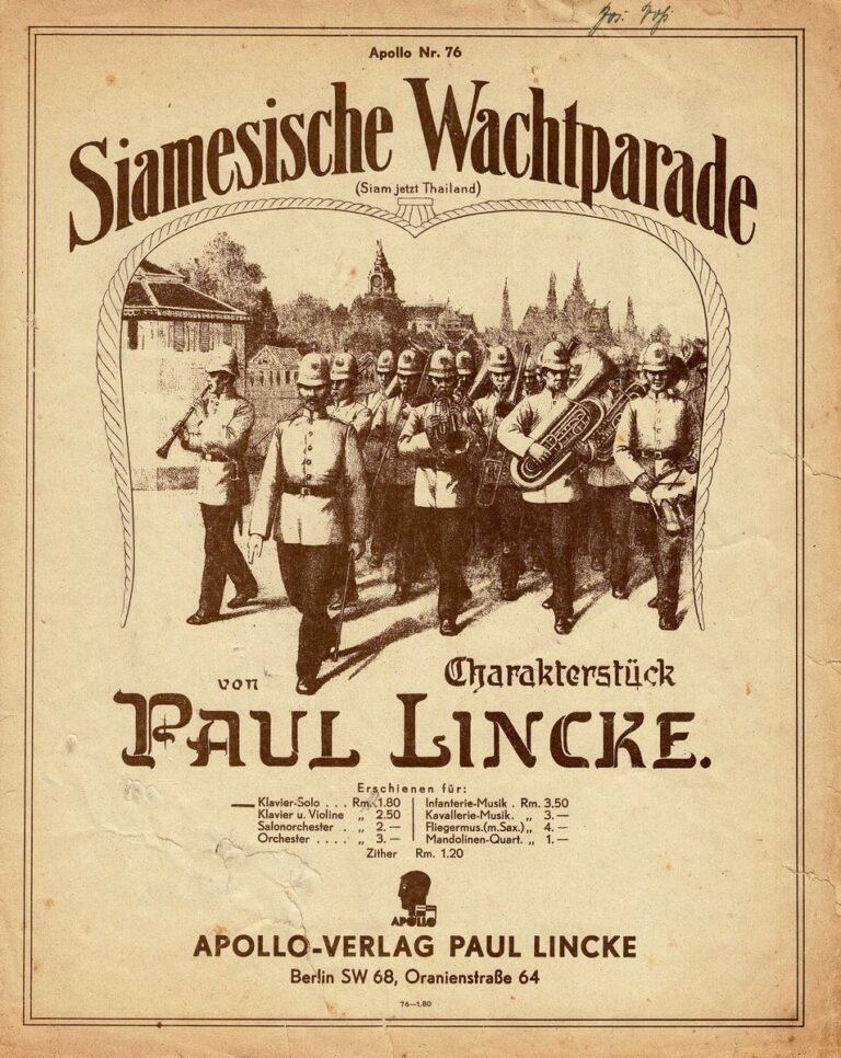 1902 Siamesische Wachtparade b 01