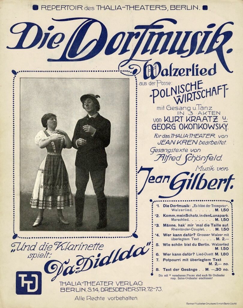 1910 Poln Wirtschaft Die Dorfmusik c 01