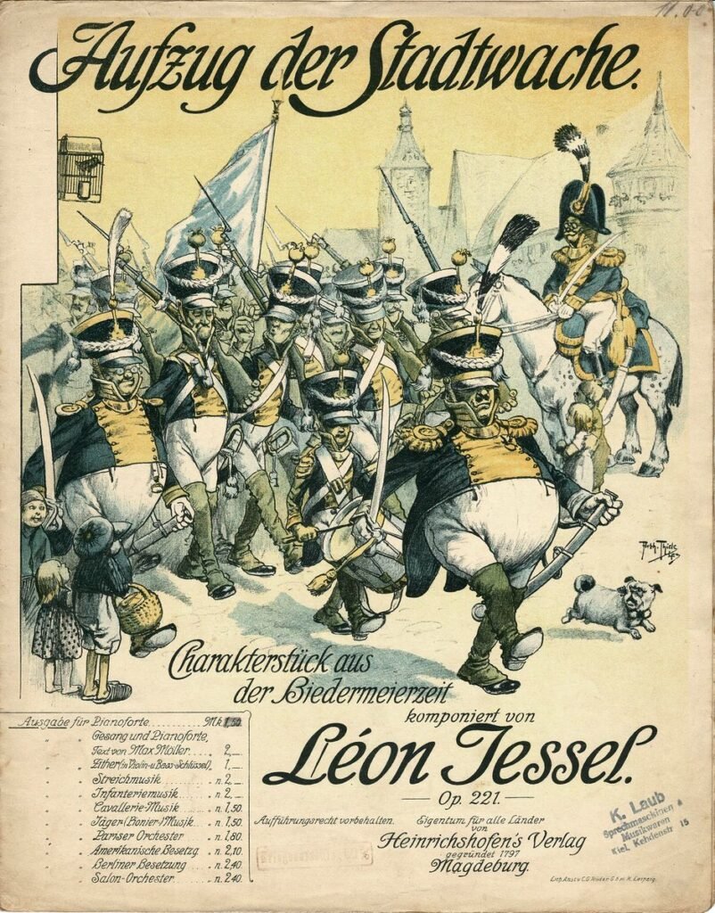 1911 Aufzug der Stadtwache 01