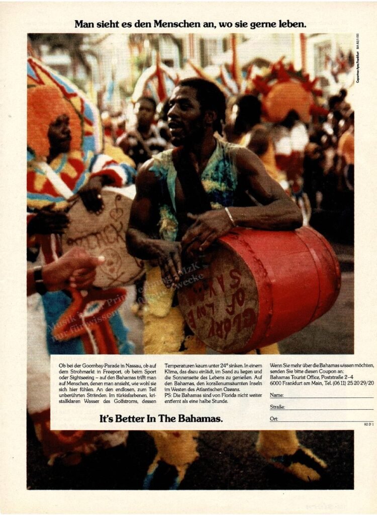 Bahamas Tourist Trommeln Stern 16 1992