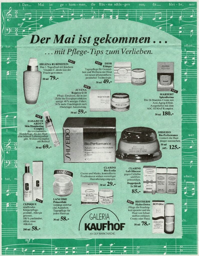 Galeria Kaufhof Titel Lied HAZ 1997 05 06