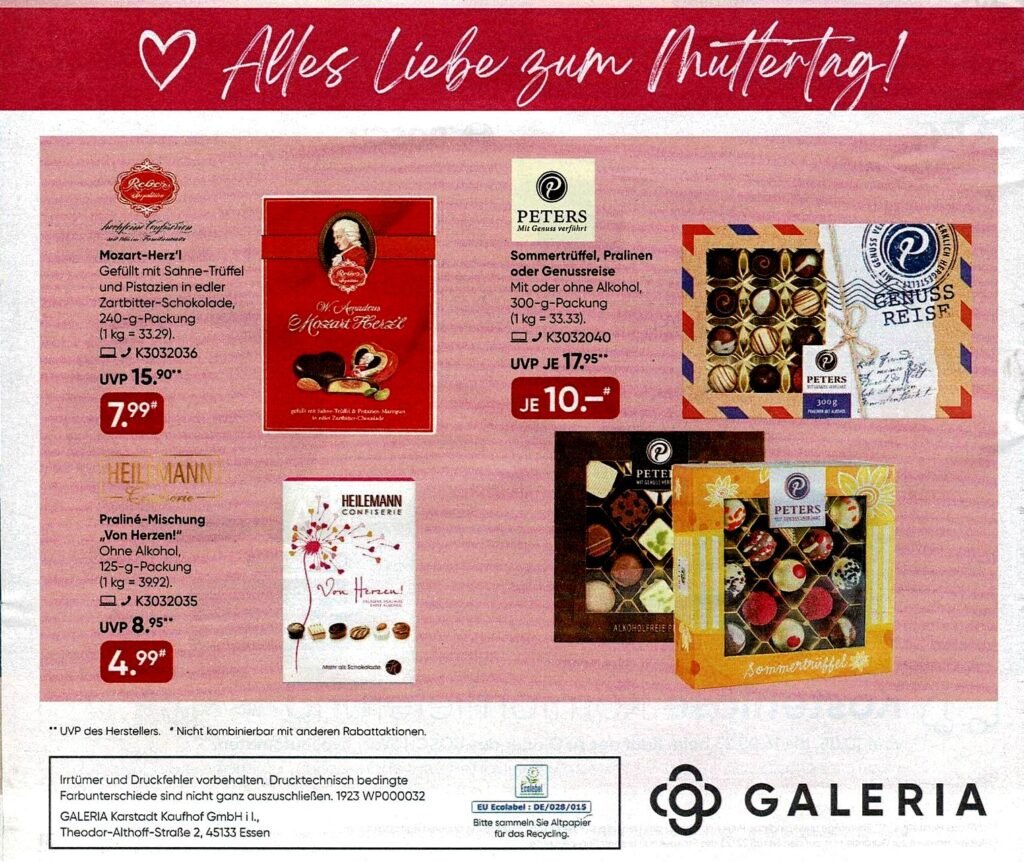 Galeria Mozart Herz l 10.5.2023 Prospekt S. 32