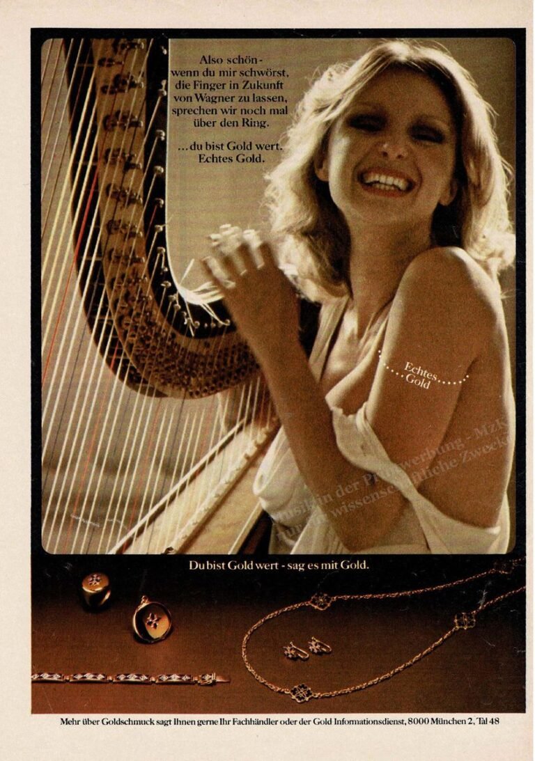 Gold Harfe Spiegel 39 1976