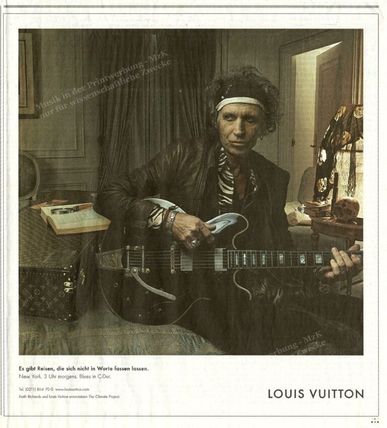 Louis Vuitton Keith Richards Tagessp 08 03 18