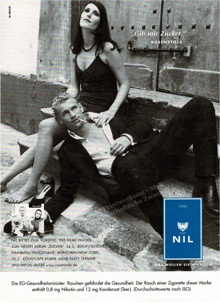 Nil Rosenstolz kulturSpiegel 3 1999