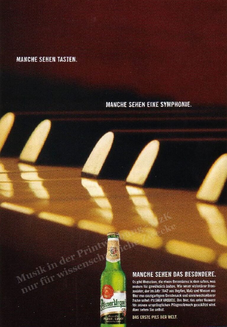 Pilsener Urquell Klavier Tasten 2006 04 Rolling Stone