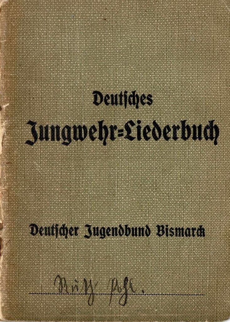 Deutsches Jungwehr Liederbuch Titel