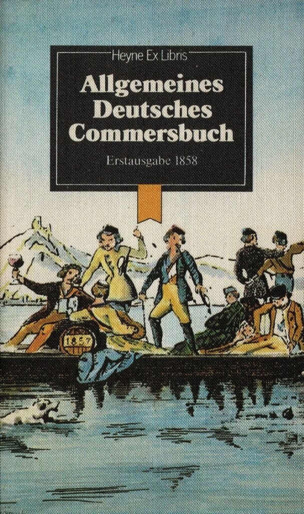 Allgem Dt Kommersbuch1858 Reprint Titel