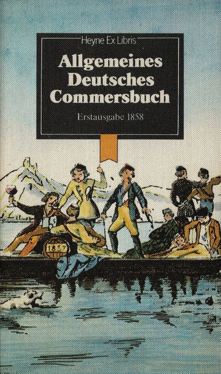 Allgem Dt Kommersbuch1858 Reprint Titel