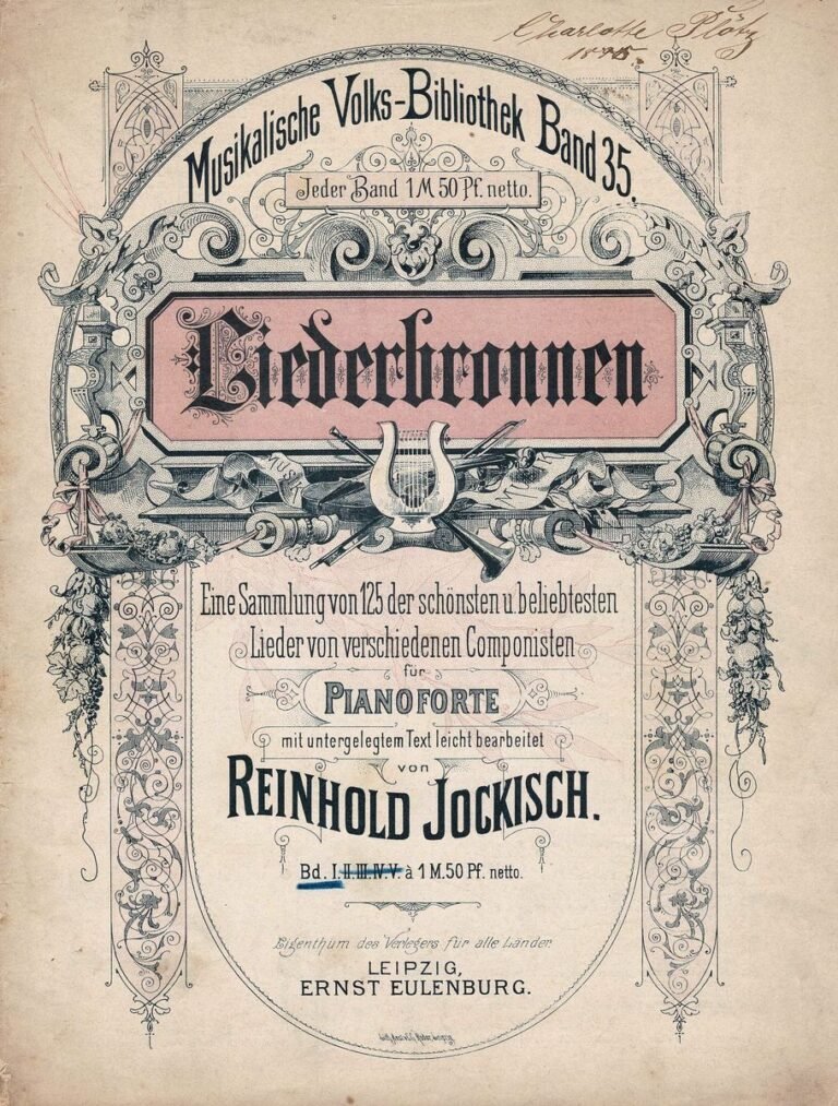 Liederbronnen Bd 1 Titel