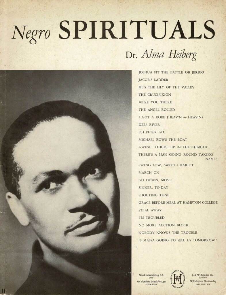 Negro Spirituals Hansen o J Titel