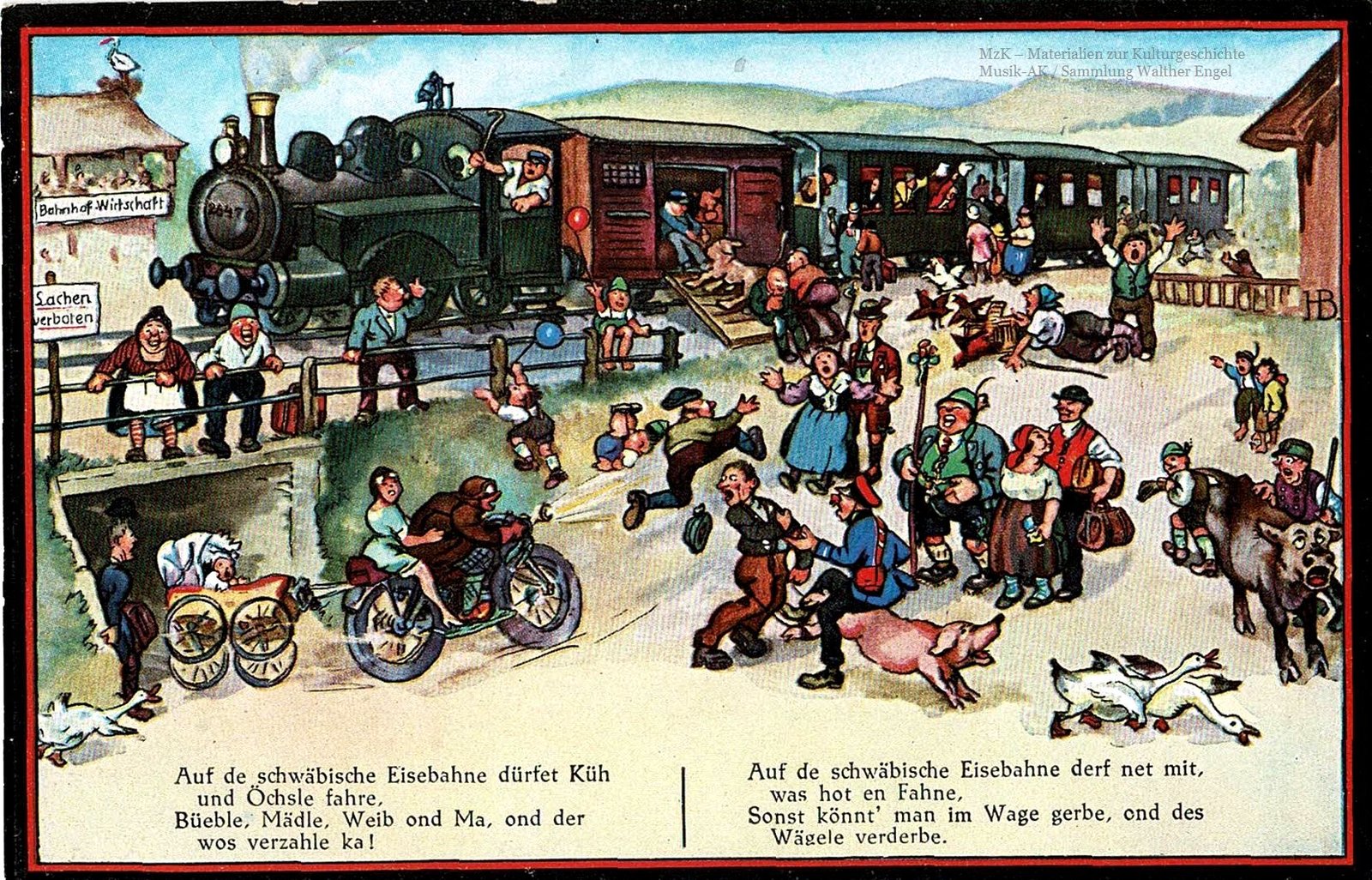 Auf de schwäbsche Liedkarte Bild 2