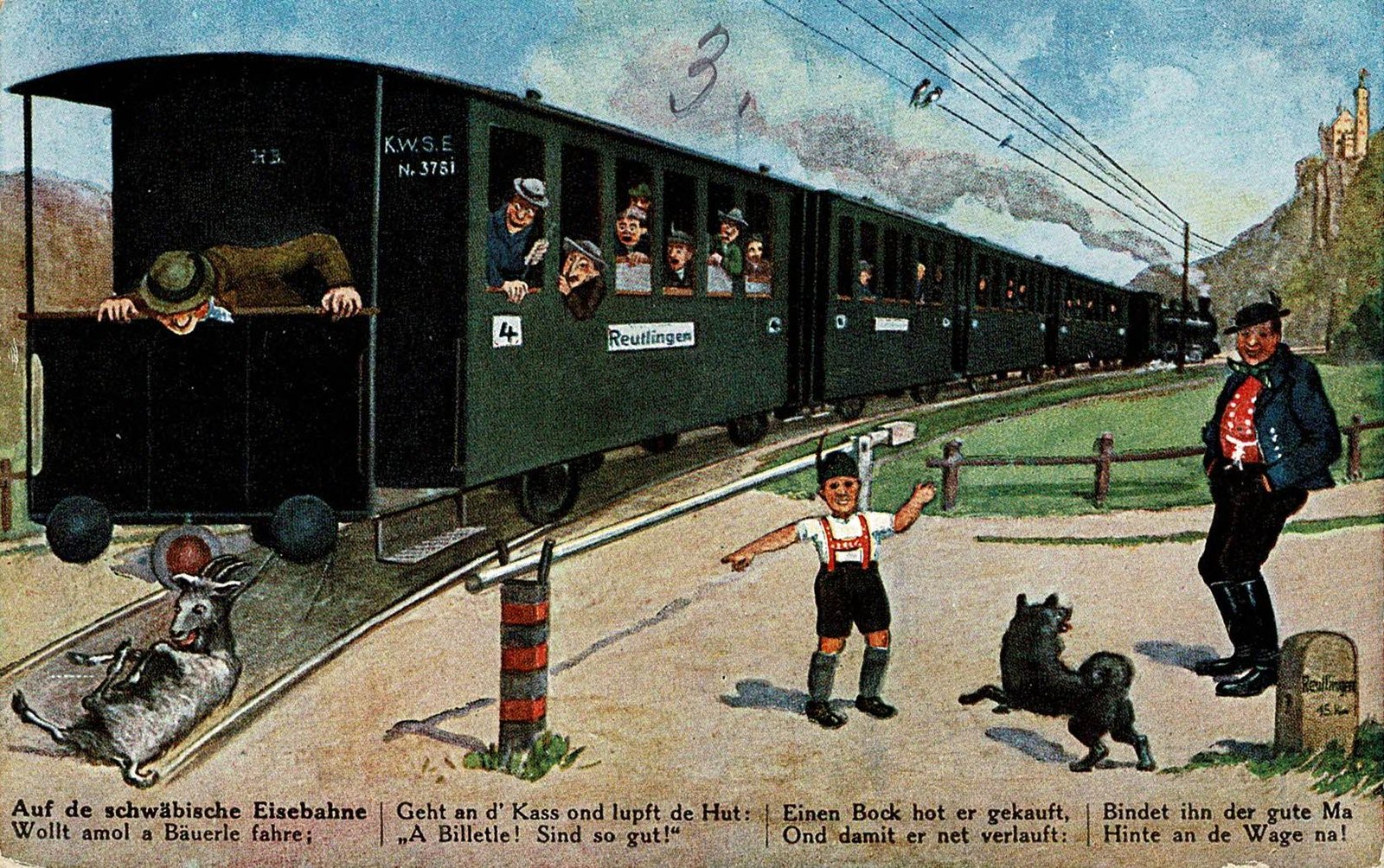 Auf der schwäbsche Eisenbahne 201 Auf der schwäbsche Eisenbahne 201