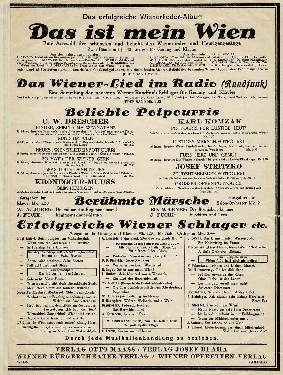 1927 Trink trink Brüderchen trink b Werbung