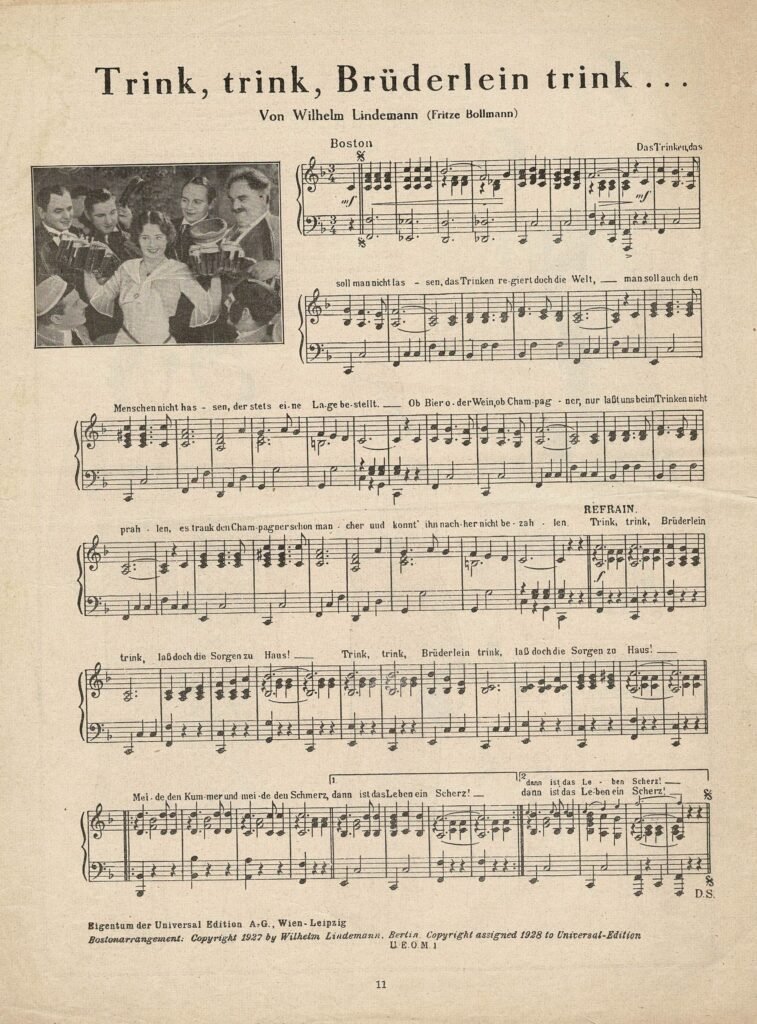 1927 Trink trink Brüderlein trink Illustrierte a
