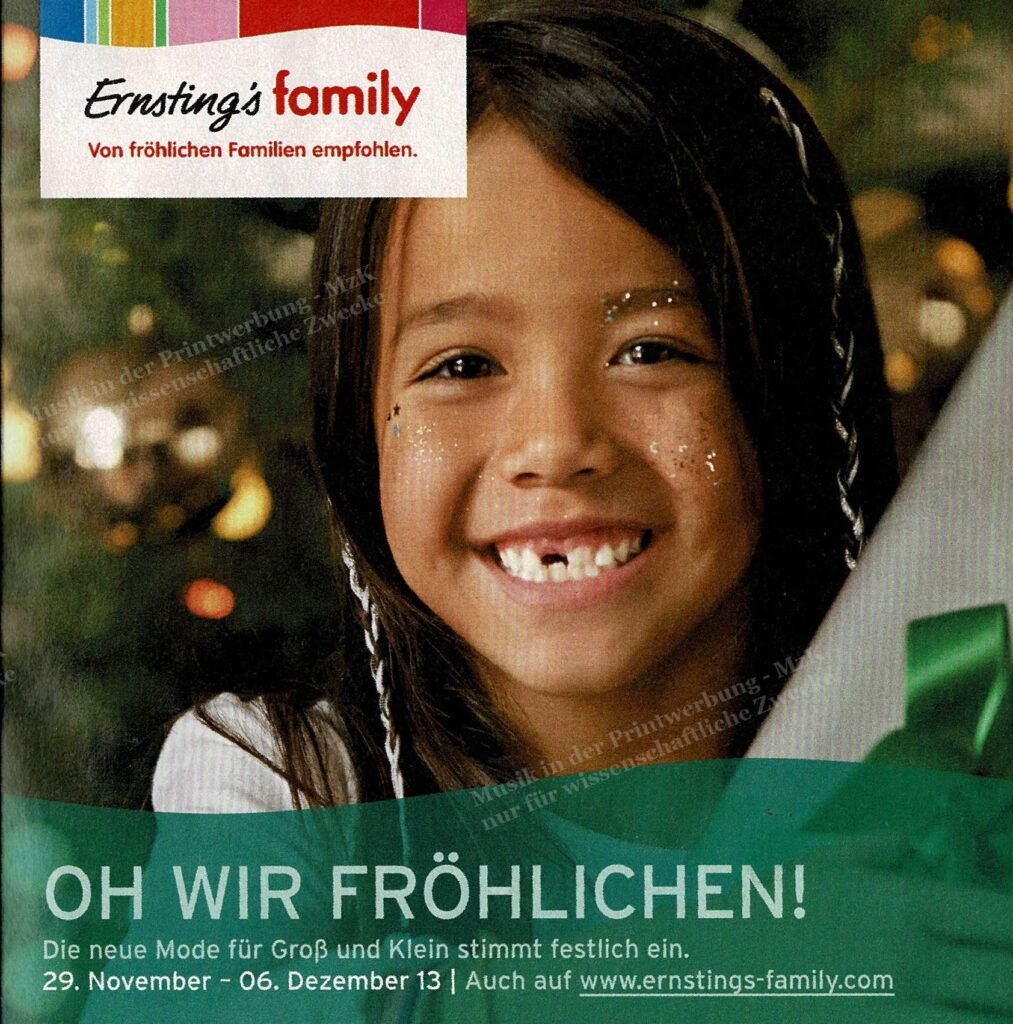 Ernstings family O du fröhliche Prosp 2013