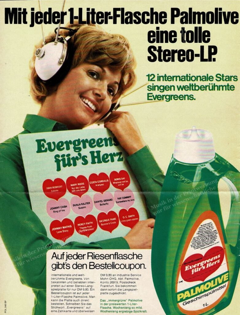 Palmolive Schallplatte Stern 29 12 7 1973