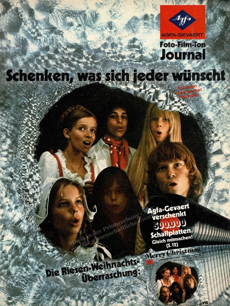 Agfa Schallplatte Stern 50 1974