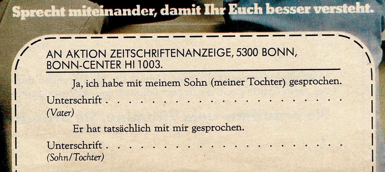 Aktion ZeitschrAnzeige Genre Detail Aktion ZeitschrAnzeige Genre Detail