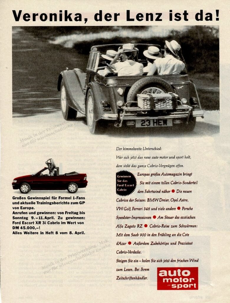 AutoMotorSport Titel Veronika Stern 15 1993