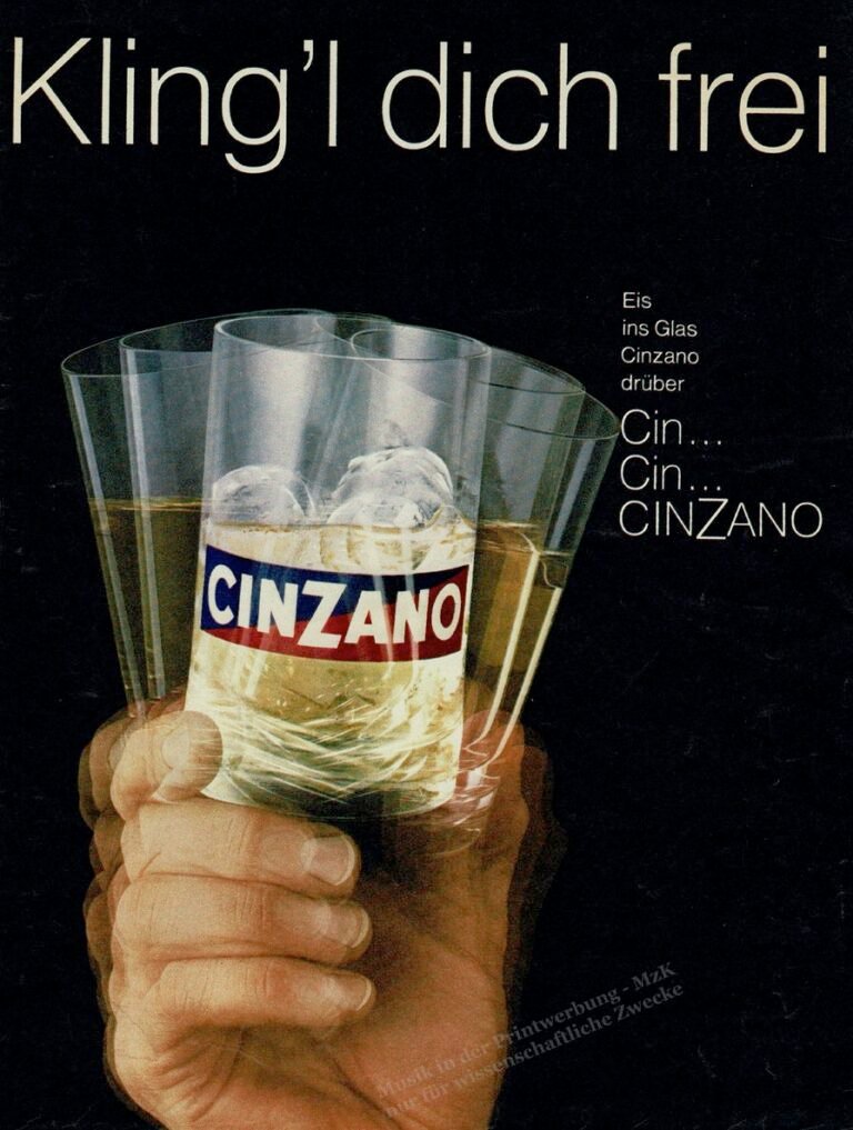 Cinzano Klang stern 40 1972