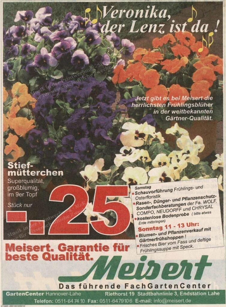 Meisert Titel Veronika HAZ 14 3 2003