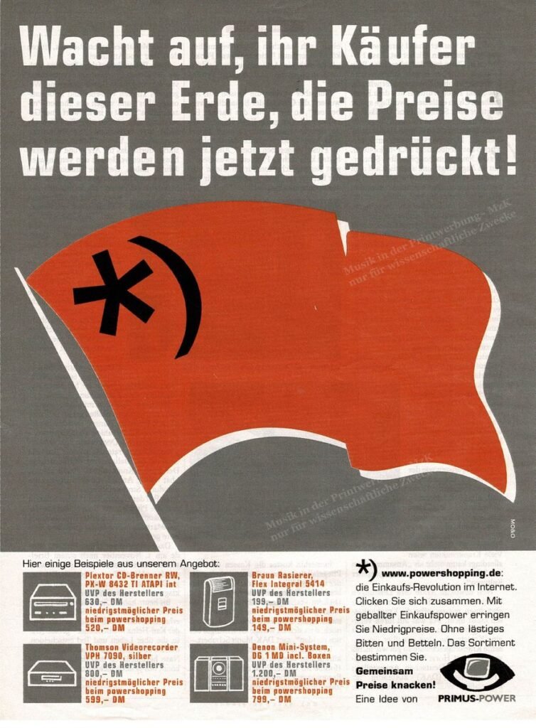 Powershopping Titel Arbeiterlied Spiegel 2 2000